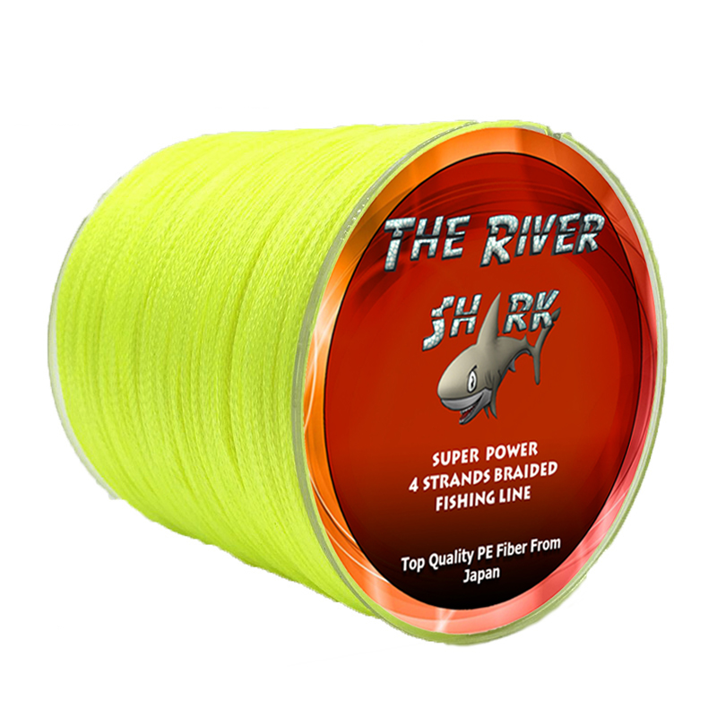 100 Metros Sedal Pesca Deportiva O Linea Trenzada De 4 Hebras Para Pescar, Muy Resistente. Marca The River Shark 100 A 150 Libras - Imagen 3