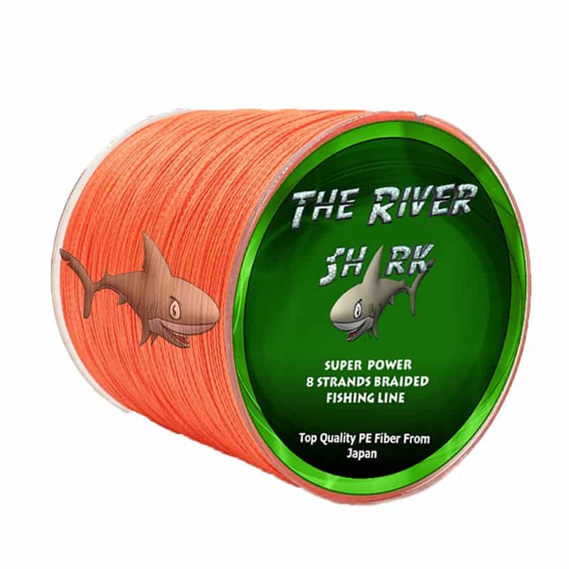 500 Metros Sedal Pesca Deportiva O Linea Trenzada De 8 Hebras Para Pescar, Muy Resistente. Marca The River Shark. Superior. - Imagen 3