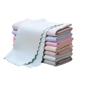 5 Toallas O Trapos De Limpieza, Limpiones Suaves Muy Absorbentes, Ideales Secado Manos, Vidrio, Vajilla, Aseo, Cocina, Restaurante, Oficina Accesorio De Hogar Y Más